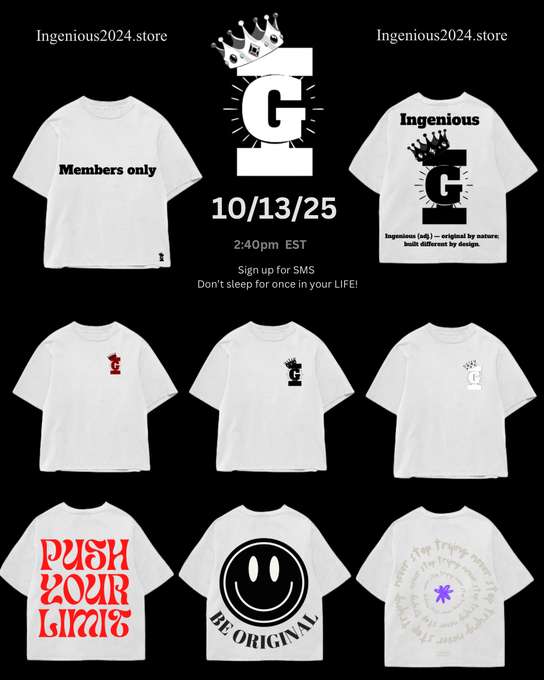 Box Tee's